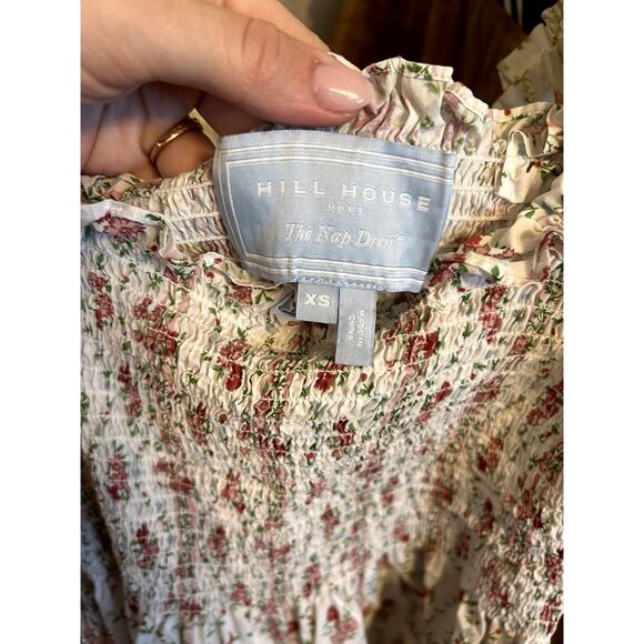 Hill House The Ellie Nap Dress Pink Vine Stripe - Picture 7 of 7